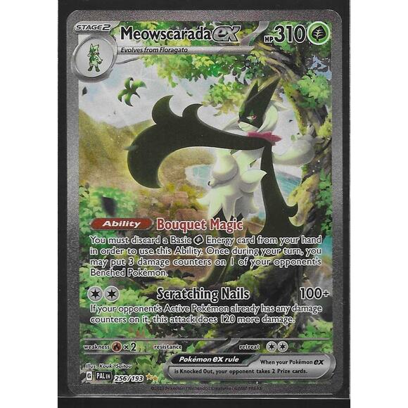 Meowscarada ex 256/193 - Pokemon Card Paldea Evolved - Near Mint/Mint - Picture 1 of 2